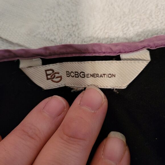 BCBGeneration silk blend paisley top - Picture 5 of 6